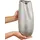 Beliani Dekovase DERBE Steinzeug 32 cm Silber