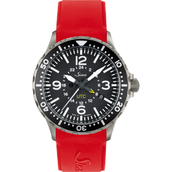Sinn Instrumentelle Uhren 857 UTC 857.010 - schwarz,rot - 43mm