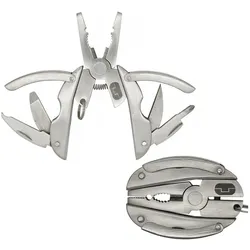 TRUE UTILITY Mini Multitool Scarab - Taschenmesser Angeln Jagd Schlüsselanhänger