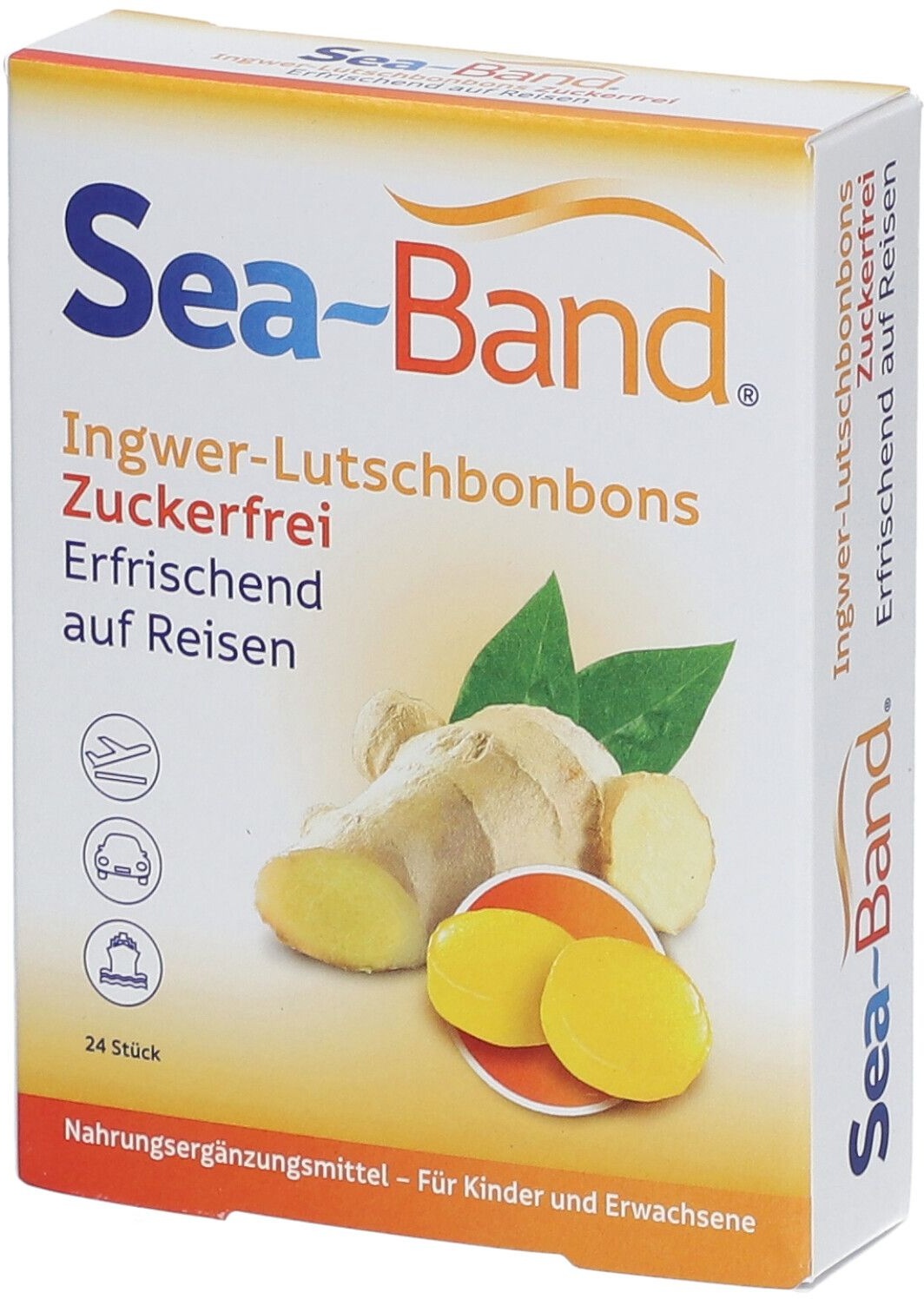 SEA Band® Ingwer-Lutschbonbons