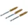 BGS Messingbürste 10 mm Antrieb Außensechskant 6,3 mm (1/4) 3-tlg