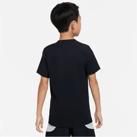 Nike Sportswear T-Shirt Kinder 010 black/white M 137-147 cm