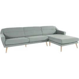 OTTO home Eckcouch Mikrofaser 2-Sitzer Grün