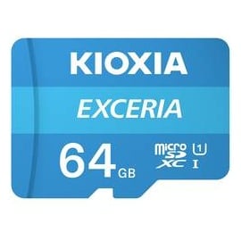 Kioxia Exceria 64 GB UHS-I stoßsicher, Wasserdicht