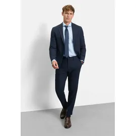 Olymp Businesshemd OLYMP "OLYMP Level Five, body fit, Haifisch", Herren, Gr. 44, Normaler Arm, bleu, 100% Baumwolle, Hemden