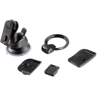 Hama Adapter-Set inkl. Saugnapf-Halterung für TomTom 00093723, Schwarz