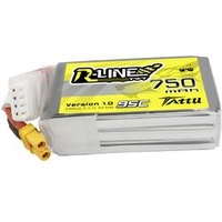 Tattu R-Line 750mAh 11.1V 95C 3S1P XT30U-F battery