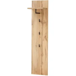 XORA Garderobenpaneel Eiche, 35x153x30 cm, Aufhängemöglichkeit, Garderobe, Garderobenpaneele, Garderobenpaneele