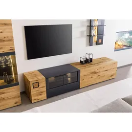 MASSIVMOEBEL24.DE Kitzbühel Lowboard 220x52x52 cm Natur Geölt/Lackiert Holz
