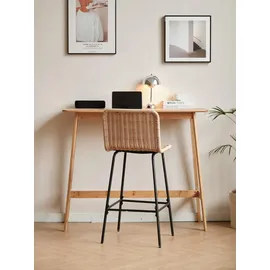 Möbel Kraft Barhocker 2er-Set ¦ braun ¦ Maße (cm): B: 47,5 H: 103