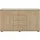 Priess Kombikommode Lindau 123 x 71 x 38 cm Braun