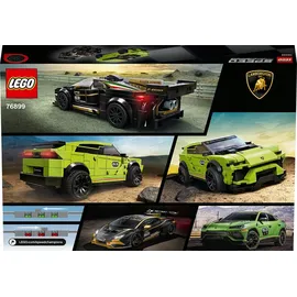 LEGO Speed Champions  Lamborghini Urus ST-X & Lamborghini Huracán Super Trofeo EVO 76899