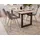 furn.design Malta 160 x 75 x 90 cm Eiche Sonoma schwarz
