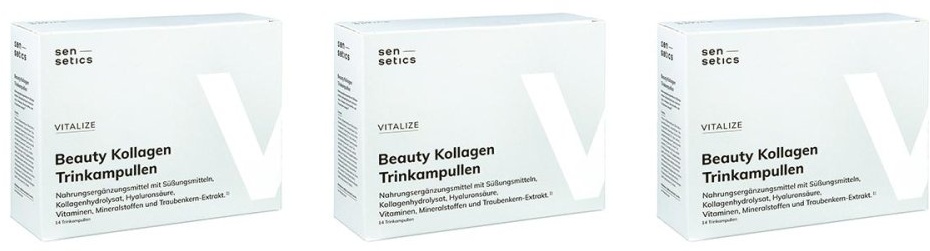 Sensetics Vitalize Beauty Kollagen Trinkampullen