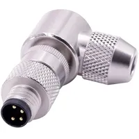 Phoenix Contact 1436466 Sensor-/Aktor-Steckverbinder, unkonfektioniert M8 Stecker, gewinkelt Polzahl