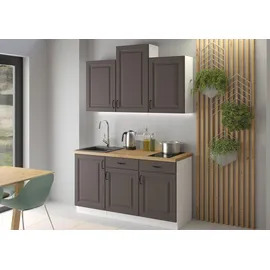Küchen-Preisbombe Küchenzeile Stilo 150 cm grau
