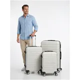 BENCH Seattle Koffer-Set 3-tlg. grau