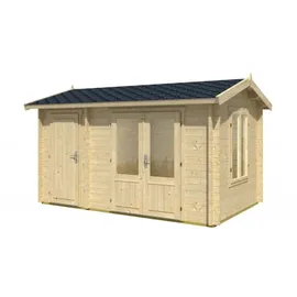 Lasita Maja Wrexham 1 3,90 x 2,40 m natur