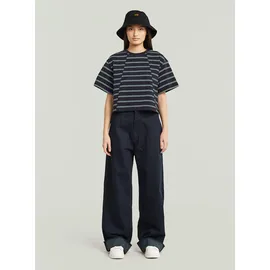 G-Star A Line Stripe Boxy T-Shirt - Mehrfarbig - Damen, - L,