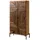 MASSIVMOEBEL24.DE Vitrine LYON 90 x 40 x 180 cm Beige