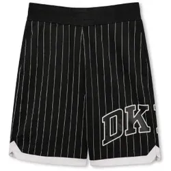DKNY Unisex für Kinder. D62229 Schwarze Shorts mit Taschen (4años= 102cm), Lässig, Polyester, Kinderbekleidung