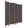 vidaXL Raumteiler Anthrazit 200x180 cm