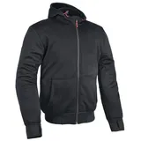 Oxford Super 2.0 Motorrad Hoodie, schwarz, Größe L