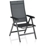 Kettler Basic Plus Premium Multipositionssessel 72 x 60,5 x 113 cm anthrazit/lakritz 0102401-7000
