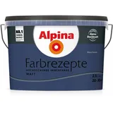 Alpina Farbrezepte Innenfarbe 2,5 l blaue stunde