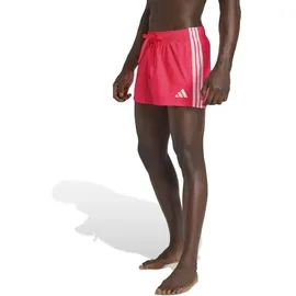 adidas 3-Streifen Badeshorts Solar Turbo/White S