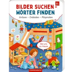 Coppenrath Bilder suchen - Wörter finden: Bei uns zu Hause (Buchbonus)