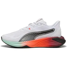 Puma PWR Hybrid Herren White/Glowing Red/Ruby Shimmer/Mint Melt 43