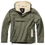 Brandit Textil Sherpa Jacke Olive 3XL
