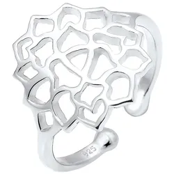 Elli Lotusblume Ornament 925 Sterling Silber Ringe   Damen 