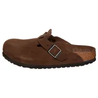 Birkenstock Leder-Clogs "Boston" in Braun - 43