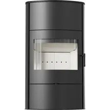 Kratki KOZA AB S/2 ROLLO Hoch Ø 150 10 kW Schwarz / Innenverkleidung Weiß
