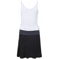 beachtime by lascana Strandkleid Schwarz/Grau 44