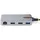 Startech StarTech.com 3-Port USB Hub with Ethernet 3x USB-A Ports, Gigabit Ethernet RJ45, USB 3.0 5Gbps, Bus-Powered, USB Hub w/ GbE and 1ft/30cm Long Cabl... - Grau