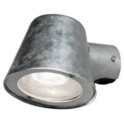 Wandleuchte Trieste galvanisiert