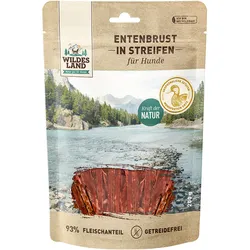 Wildes Land Entenbrust Streifen Hunde Snack WL Entenbrust Streifen 200g Hunde Snack