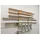 Bora Kragarmregal Holz 6 Etagen Orange/Grau