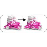 STAMP Rollers TRISKATES Einstellbar 2 in 1 Barbie 27-30, PINK