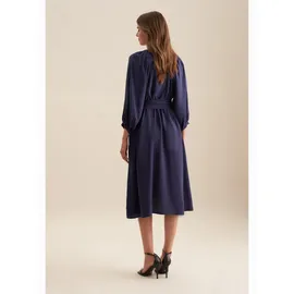 Seidensticker Sommerkleid Unifarben Blau 38