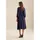Seidensticker Sommerkleid Unifarben Blau 38