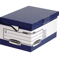 Bankers Box Archivbox Ergo Box System Maxi 0048901 blau/weiß