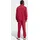 adidas 3-Streifen Fleece Trainingsanzug rot XXL
