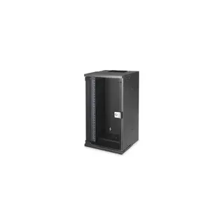 Digitus Wandgehäuse SOHO PRO - 254 mm 10 Zoll Rack), Serverschrank, Schwarz (RAL 9005)