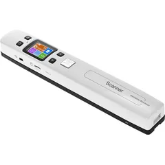 iScan02 Portable Handheld Wand Dokument / Buch / Bilder Scanner 1050 dpi Auflösung High Speed ​​Scannen A4 Größe JPEG / PDF-Format Bunte LCD...