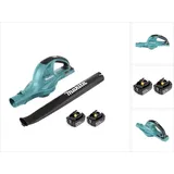 Makita DUB 361 T 2x 18 V / 36 V Akku Laubbläser Gebläse + 2x BL 1850 5 Ah / 5000 mAh Akku