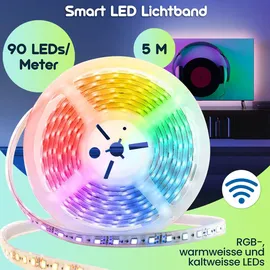 Nedis Smartlife Full Color LED-Streifen WIFILS50CRGBW 15 W RGB 500 cm